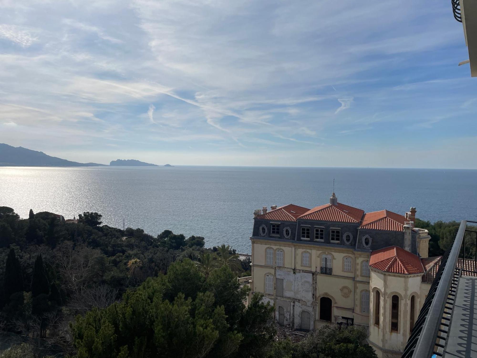 Vu Sur Mer Corniche Lejlighed Marseille Eksteriør billede