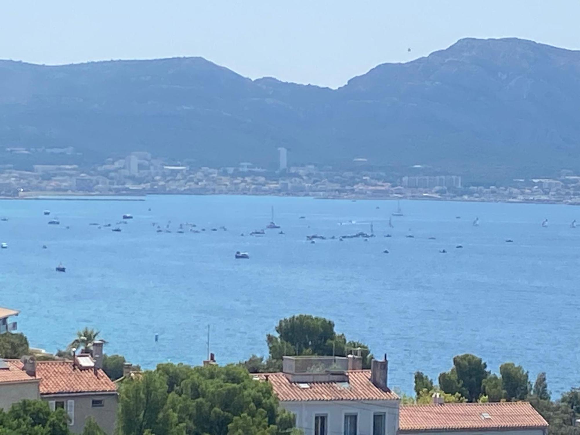 Vu Sur Mer Corniche Lejlighed Marseille Eksteriør billede